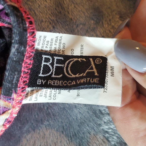 BECCA Colorful Patterned Bikini Set - Picture 4 of 4